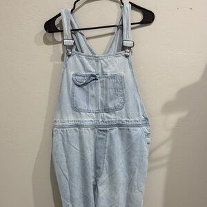 SOSLANZA Light Blue Denim Overalls